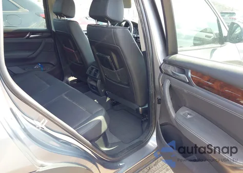 2017 BMW X3 xDrive28I из США, поврежденный, VIN 5UXWX9C36H0W74972